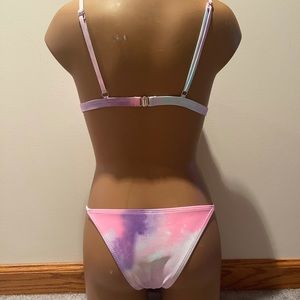 SHEIN Tie-Die Bathing Suit